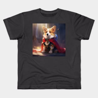 Corgi Knight Kids T-Shirt